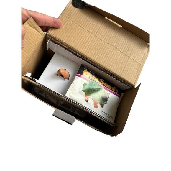 Chia Pet Yoda Star Wars Decorative Handmade Pottery Planter Disney - Picture 2 of 5